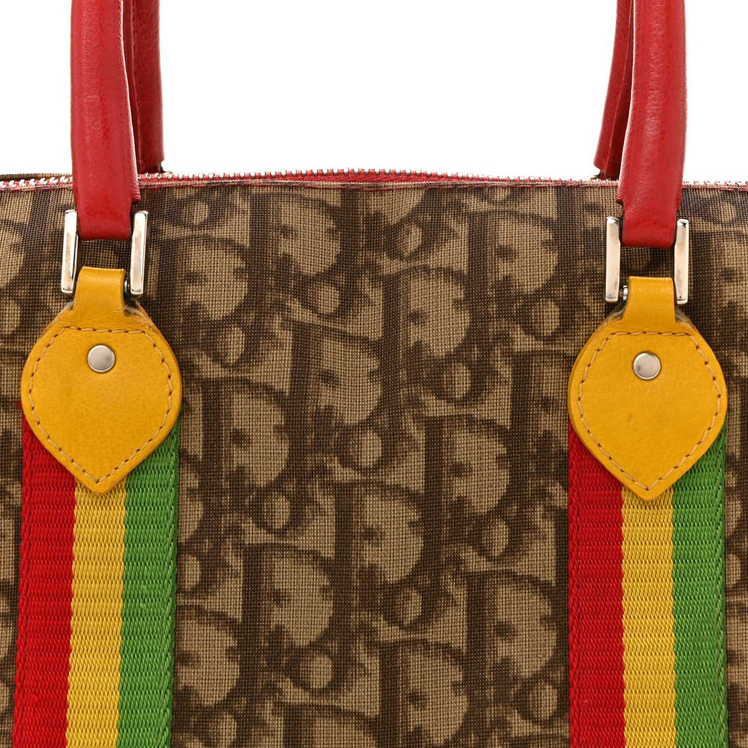Christian Dior Monogram Rasta Boston Beige 1771737 – FASHIONPHILE