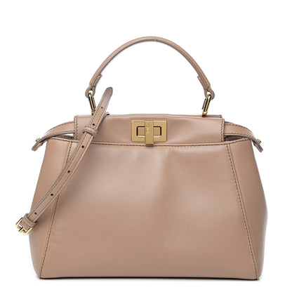 Fendi Nappa Mini Peekaboo Iconic Satchel Ratmusquet 1 of 8
