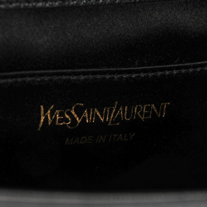 Saint Laurent Calfskin Monogram Large Belle De Jour Clutch Black 5 of 6