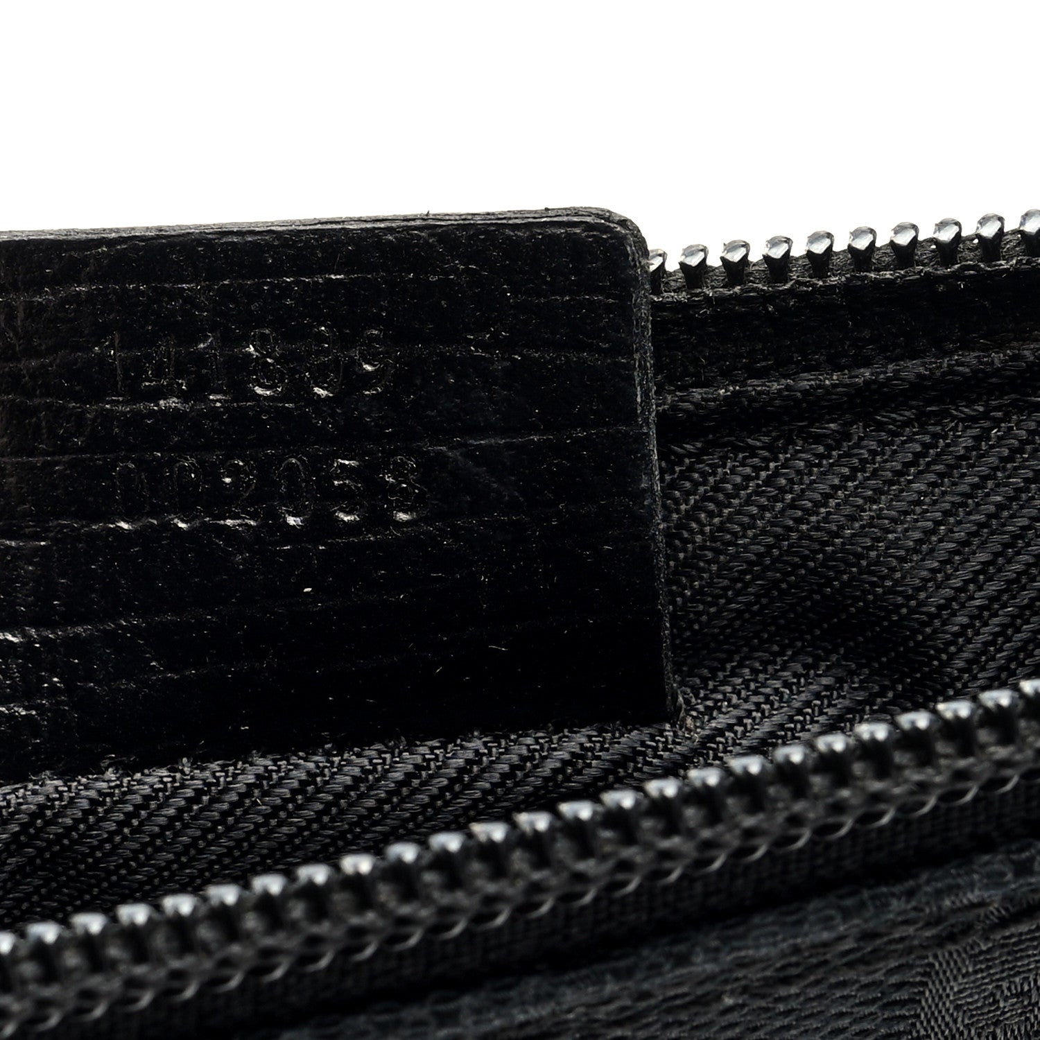 Gucci Monogram Web Boat Pochette Black 7 of 10
