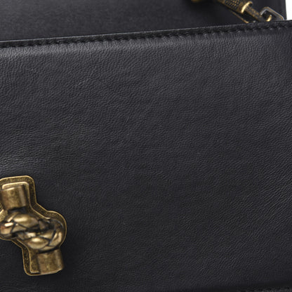 Bottega Veneta Nappa Spheres Knot Clutch Black 9 of 10