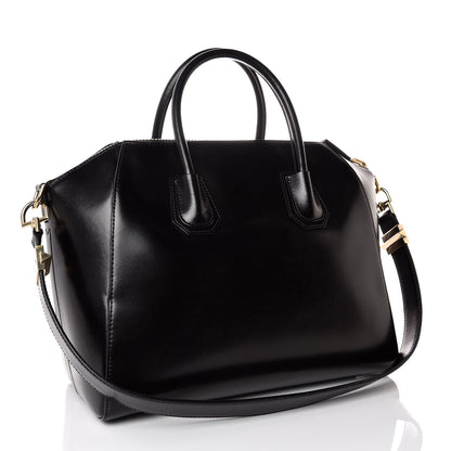 Givenchy Shiny Lord Calfskin Medium Antigona Black 3 of 9