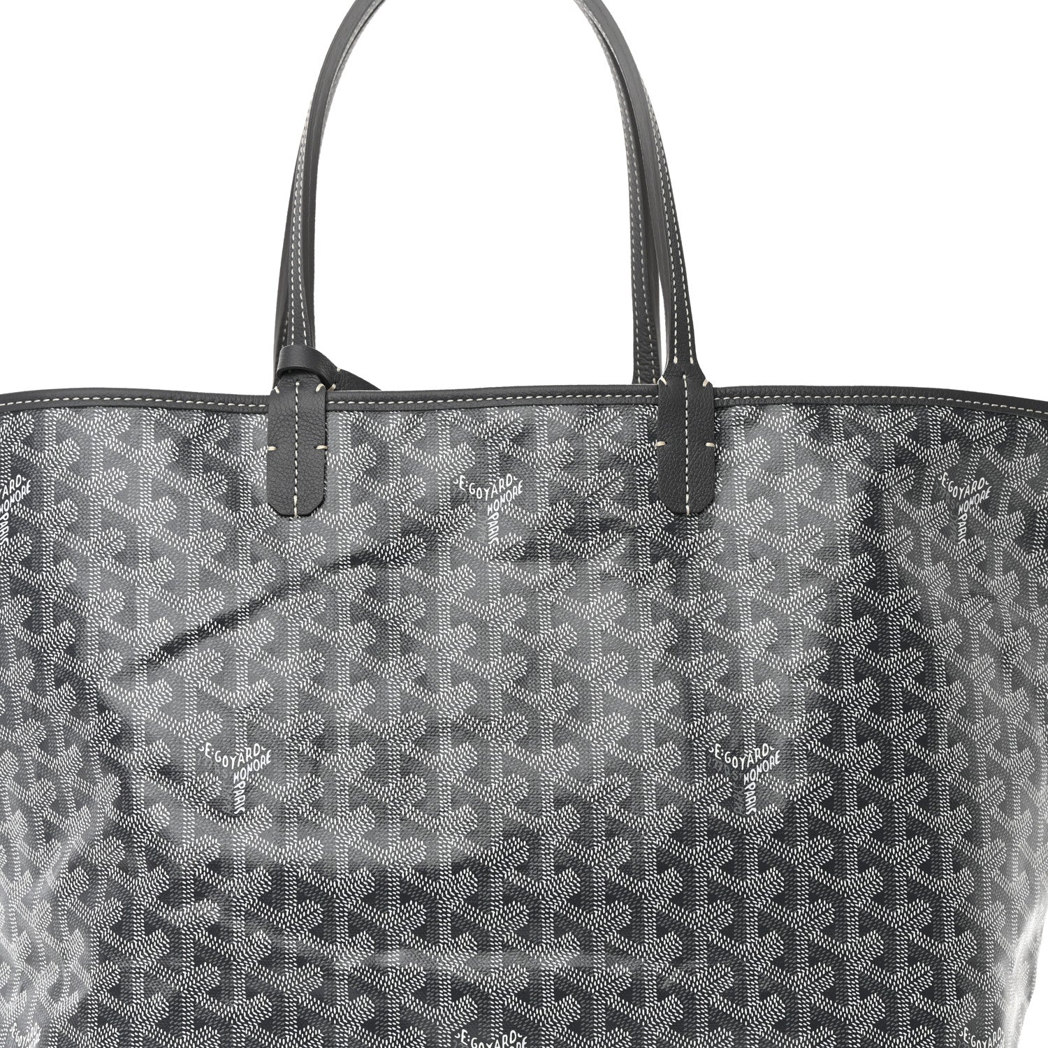 Goyard Goyardine Saint Louis PM Grey 9 of 11