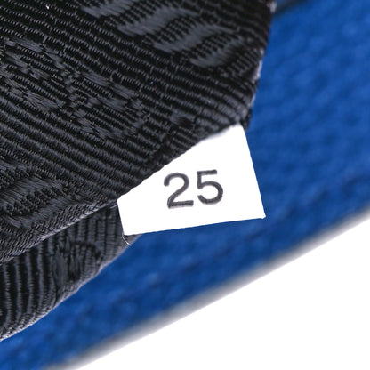 Prada Vitello Phenix Logo Hobo Bluette 7 of 11
