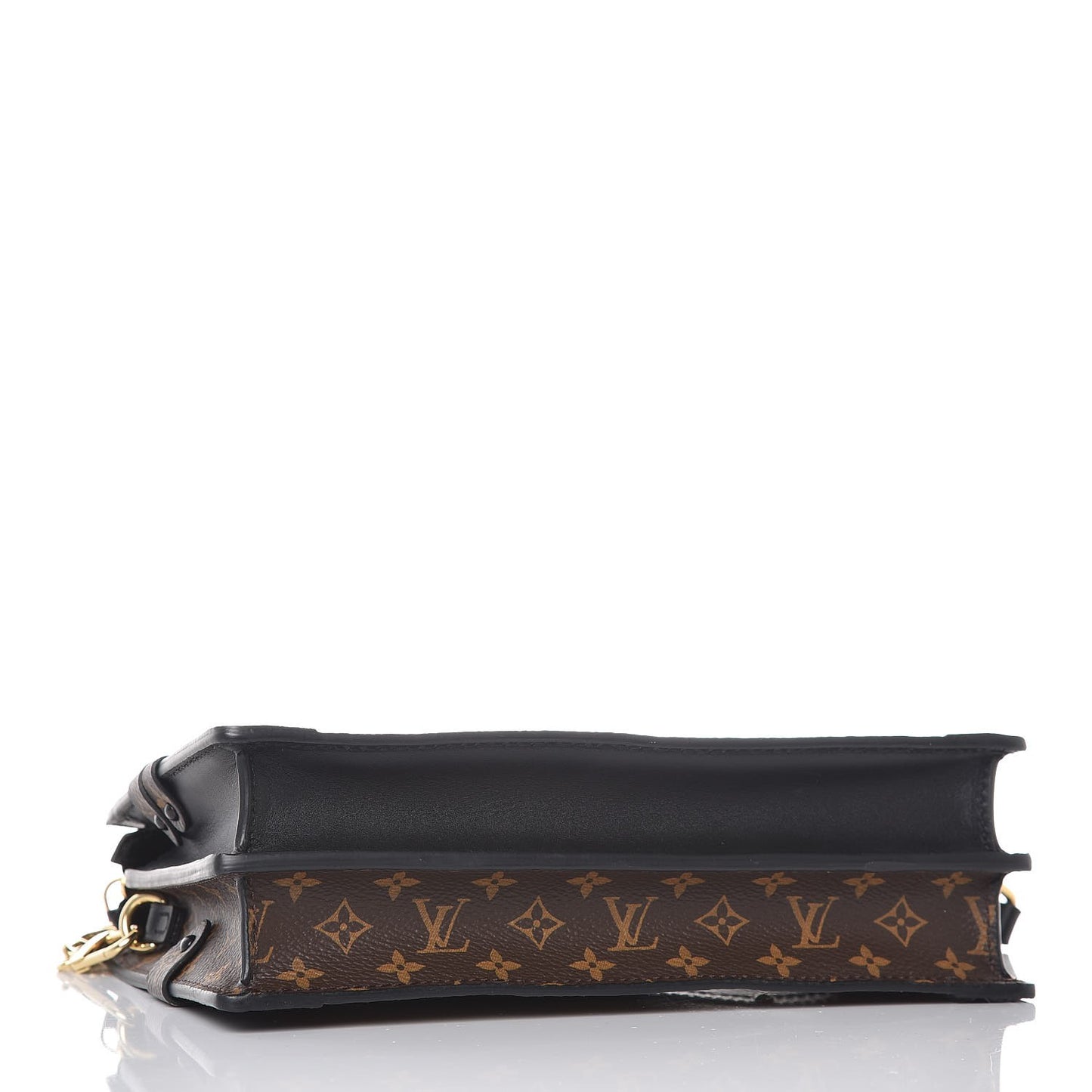 Reverse Monogram Trunk Clutch