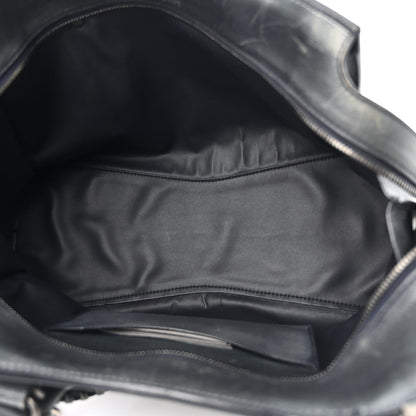 Balenciaga Used Calfskin Silver Hardware Neo Classic City Navy 2 of 18