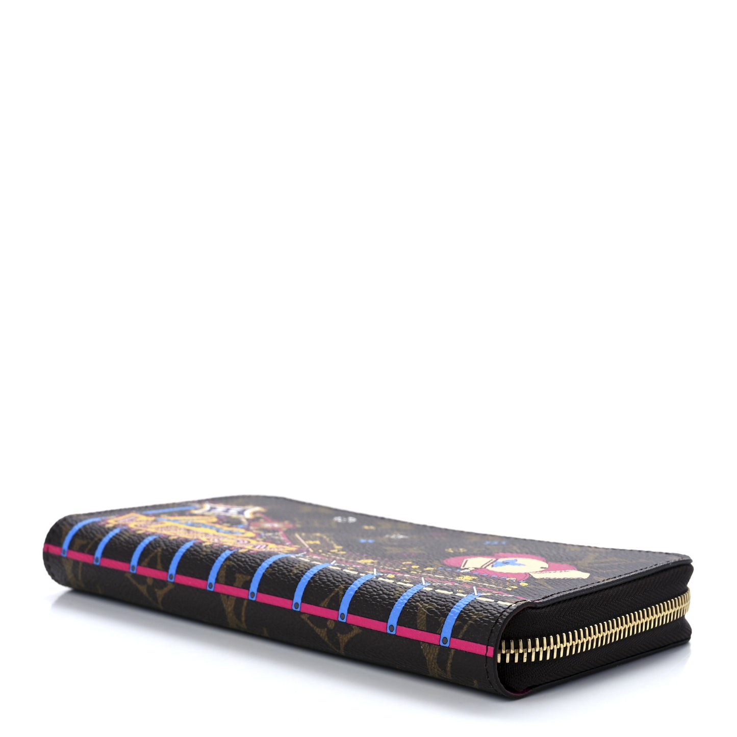Monogram 2020 Christmas Animation Zippy Wallet Pivoine