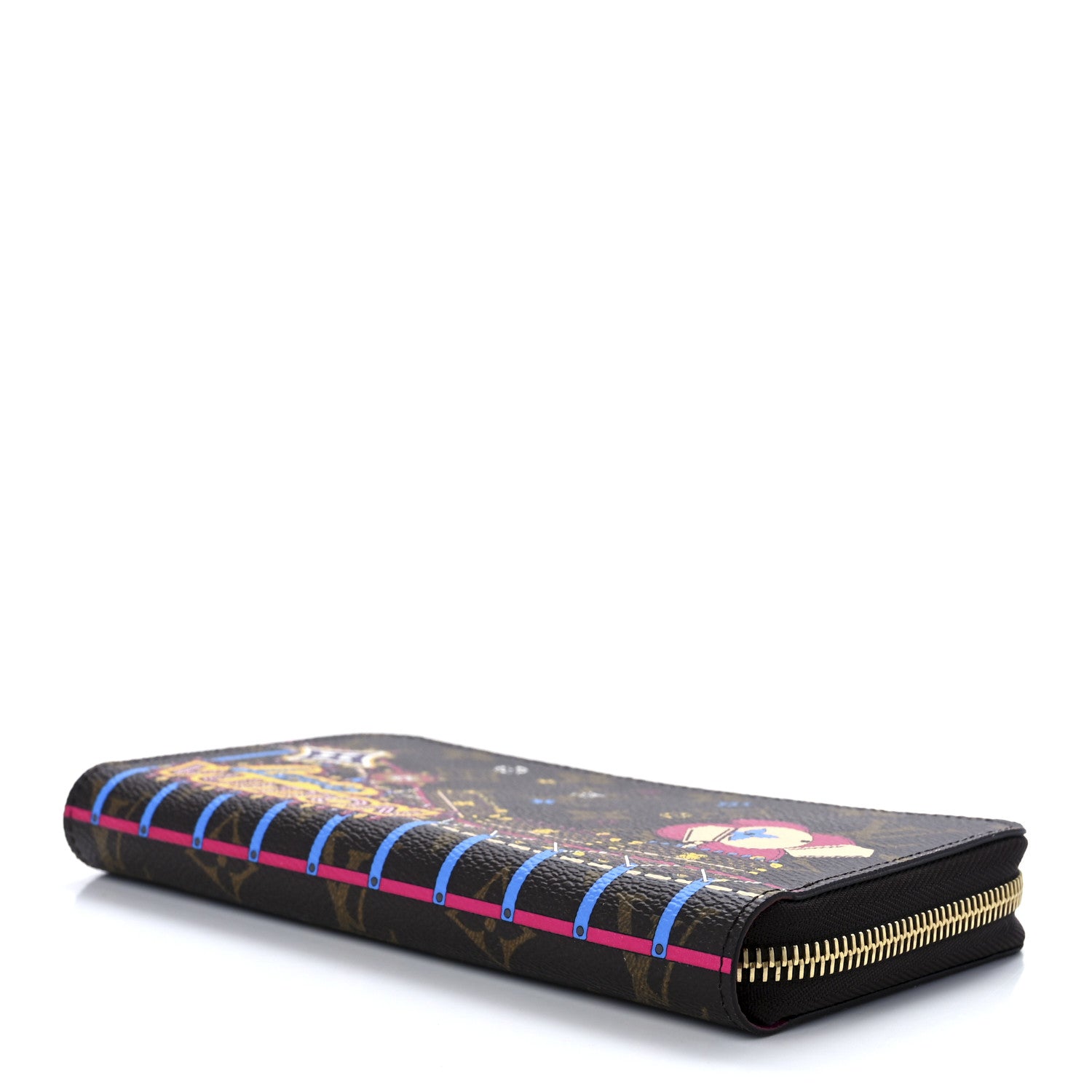 Louis Vuitton Monogram 2020 Christmas Animation Zippy Wallet Pivoine 8 of 10