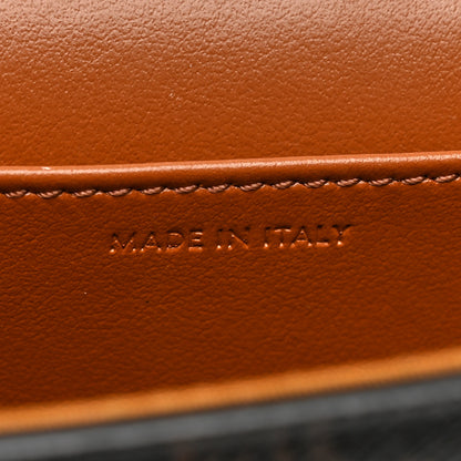Celine Triomphe Canvas Calfskin Mini Triomphe Tan 6 of 10