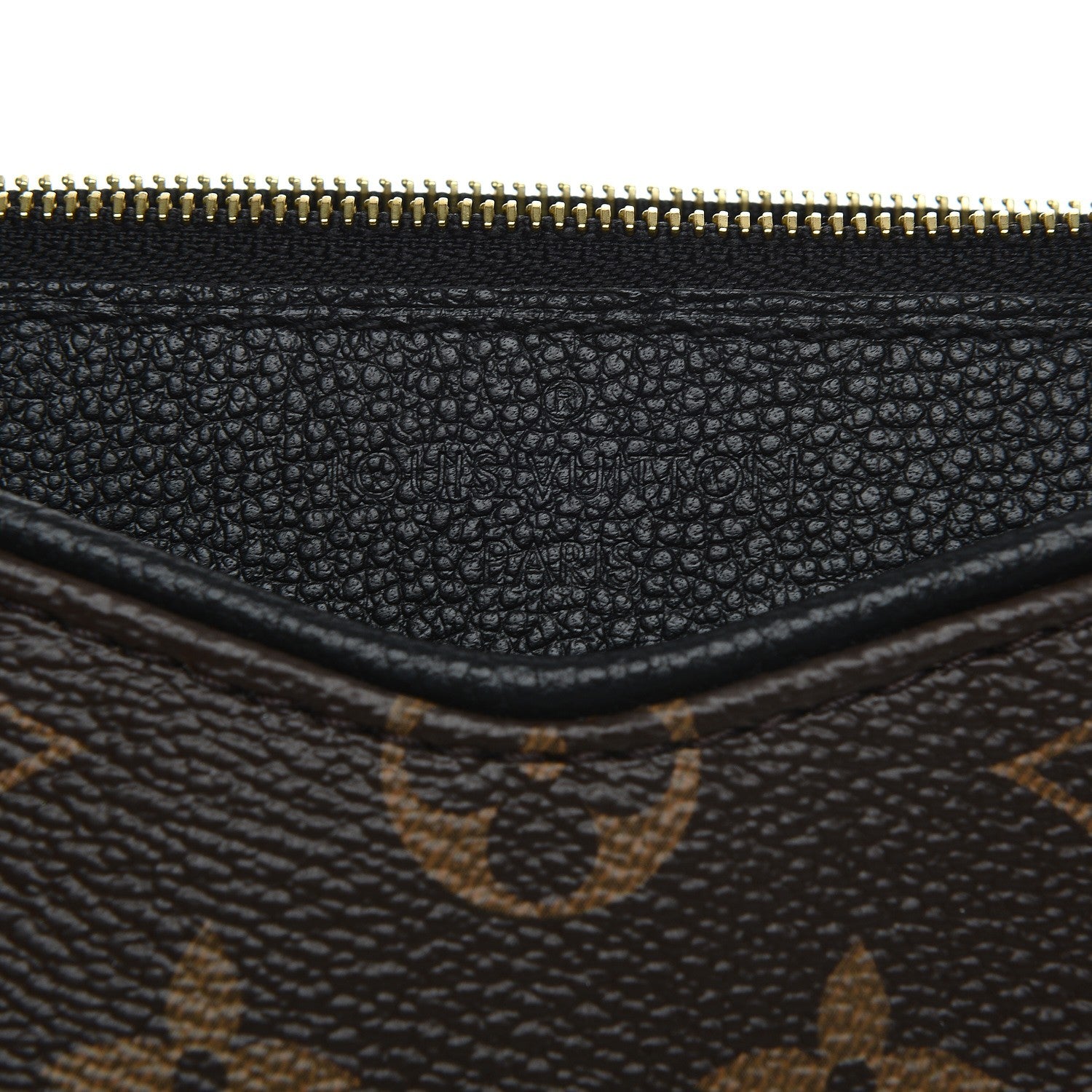 Louis Vuitton Monogram Pallas Clutch Black 8 of 9