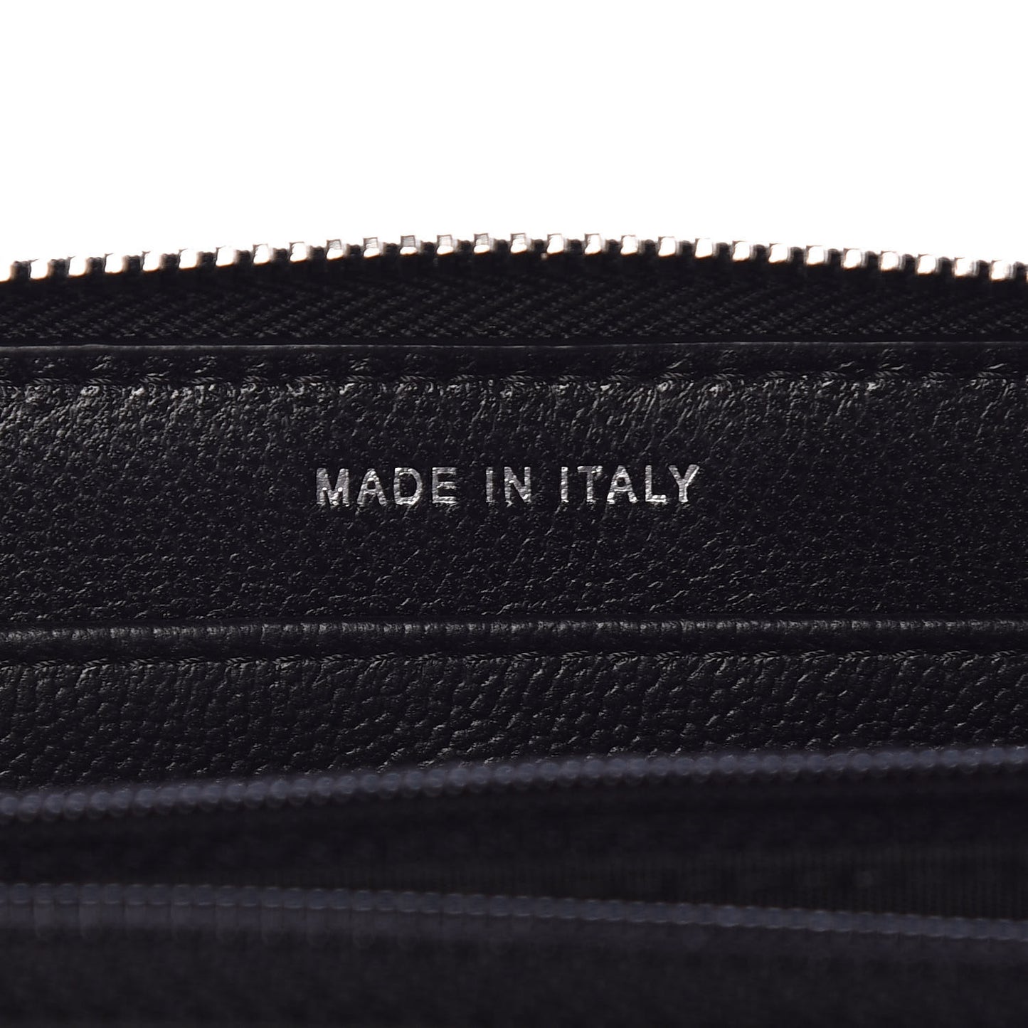 Caviar Quilted Diamond CC Duo Zip Around Wallet Black