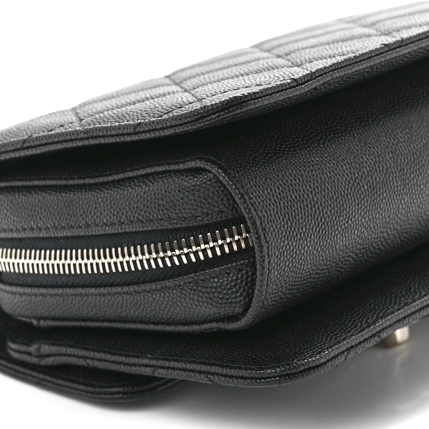 Chanel Caviar Quilted Like A Wallet Flap Black 9 of 10