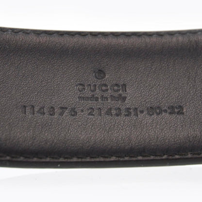 Gucci Monogram Interlocking G Belt 80 32 White 4 of 5