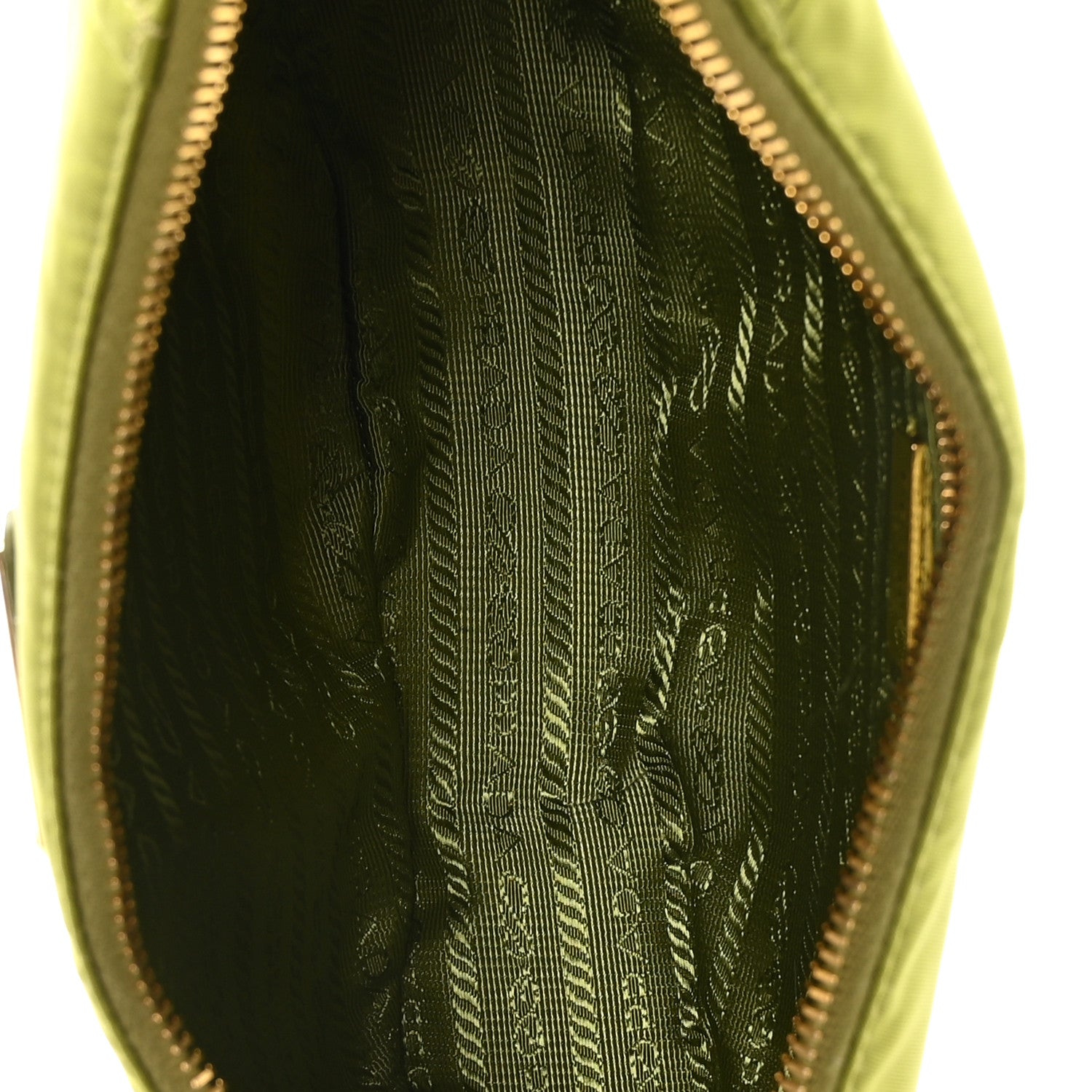 Prada Re-Nylon Saffiano Demi-lune Shoulder Bag Edera 5 of 10