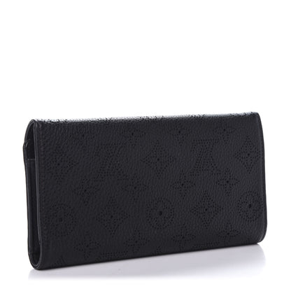 Louis Vuitton Mahina Amelia Wallet Black 3 of 8
