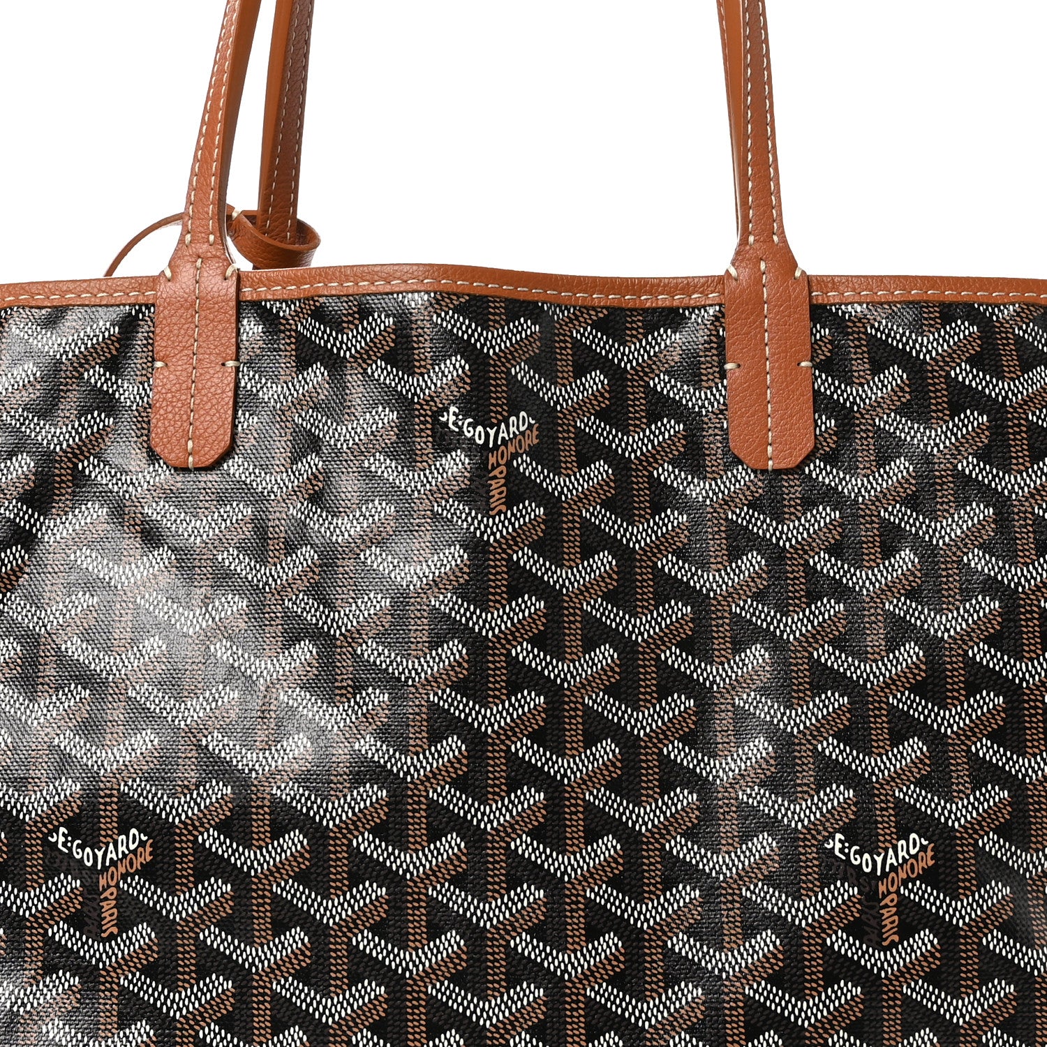 Goyard Goyardine Saint Louis PM Black Gold 8 of 10