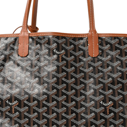Goyard Goyardine Saint Louis PM Black Gold 8 of 10