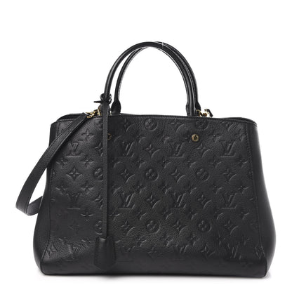 Louis Vuitton Empreinte Montaigne GM Black 1 of 10