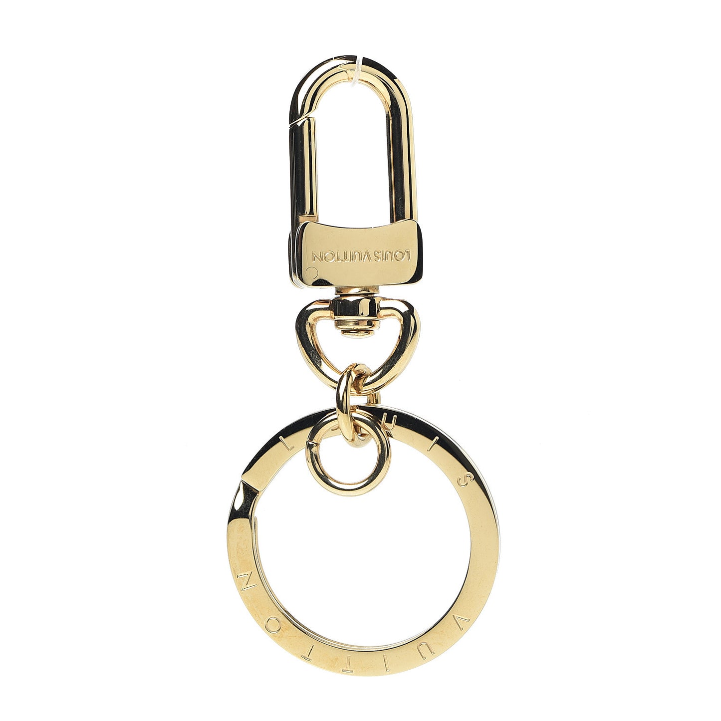 Artsy Key Ring Holder Gold