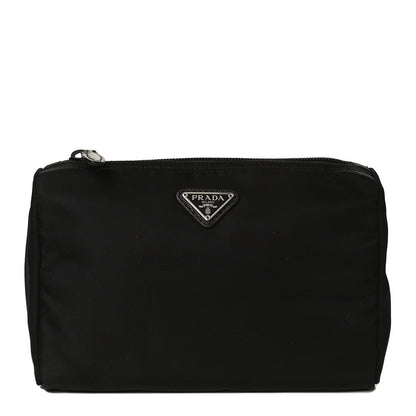 Prada Nylon Tessuto Cosmetic Pouch Black 1 of 11