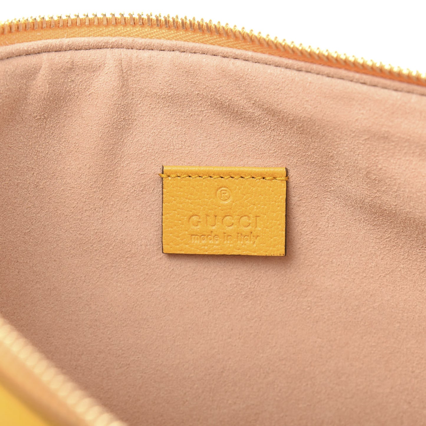 GG Supreme Monogram Flora Large Ophidia Pouch Clutch Beige Multicolor Crop