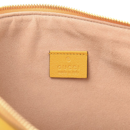 Gucci GG Supreme Monogram Flora Large Ophidia Pouch Clutch Beige Multicolor Crop 6 of 10