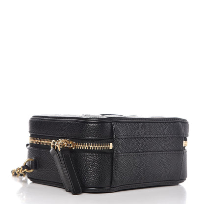 Chanel Caviar Quilted Small CC Filigree Vanity Case Black 4 of 8