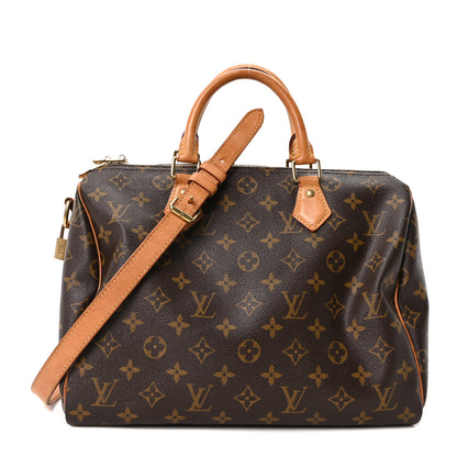 Louis Vuitton Monogram Speedy Bandouliere 30 1 of 9
