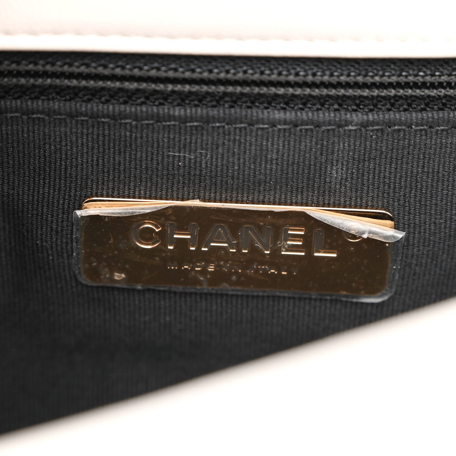 Chanel Lambskin Quilted Medium Chanel 19 Flap White 6 of 9