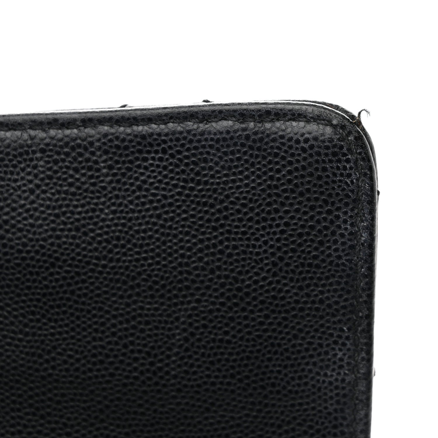Chanel Caviar Diamond Stitched Flap Shoulder Bag Black 14 of 19