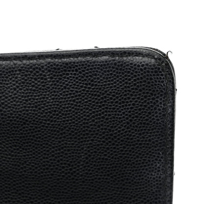 Chanel Caviar Diamond Stitched Flap Shoulder Bag Black 14 of 19