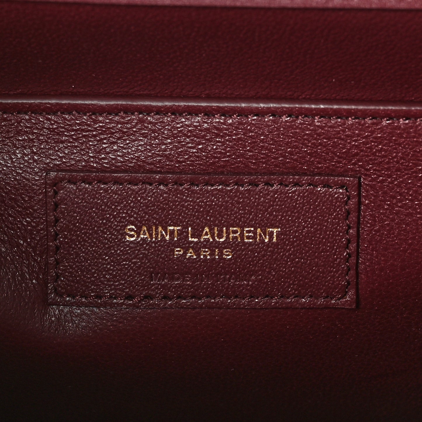 Smooth Calfskin Manhattan Shoulder Bag Rouge Legion