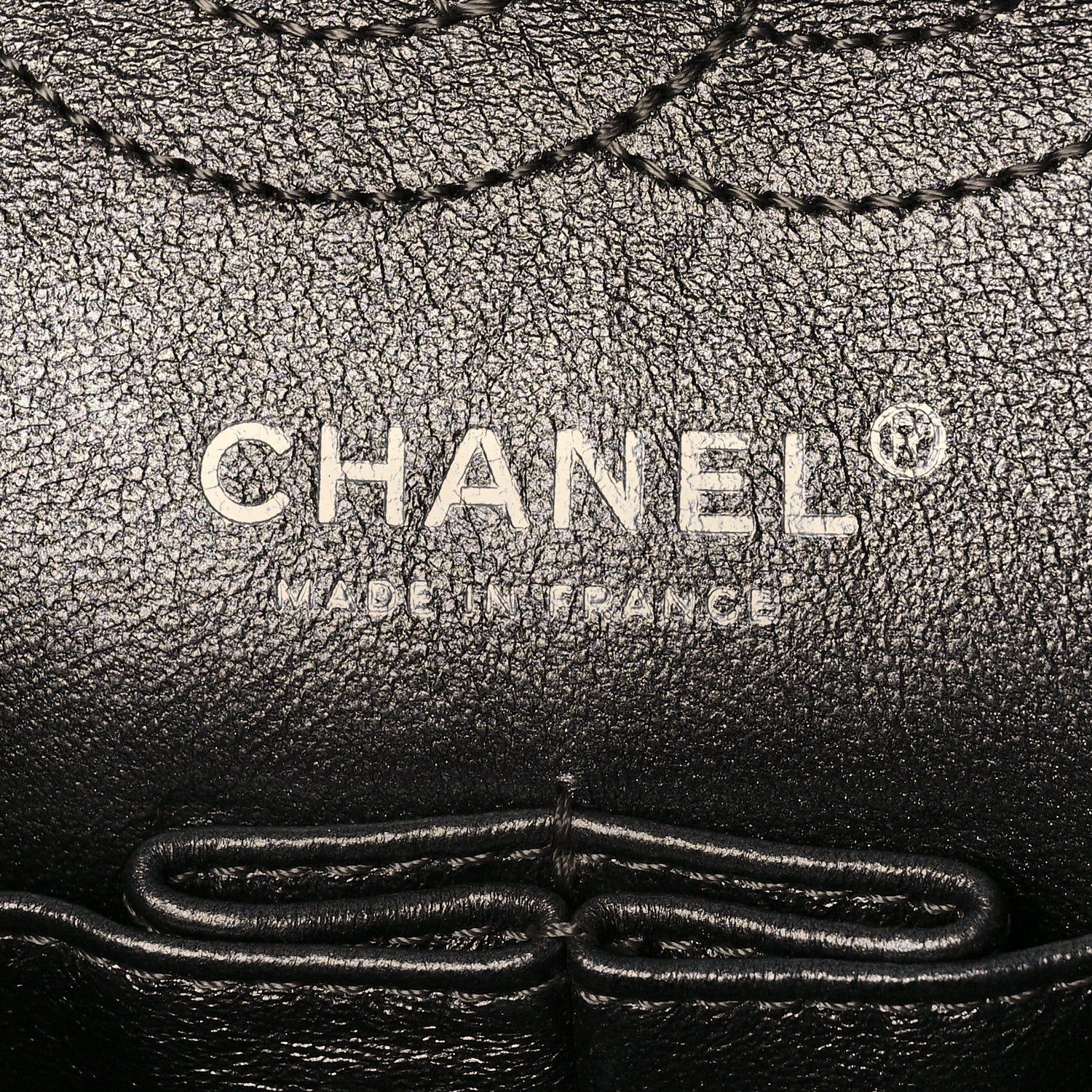 Chanel Metallic Aged Calfskin Quilted 2.55 Reissue 224 Flap Silver 6 of 10