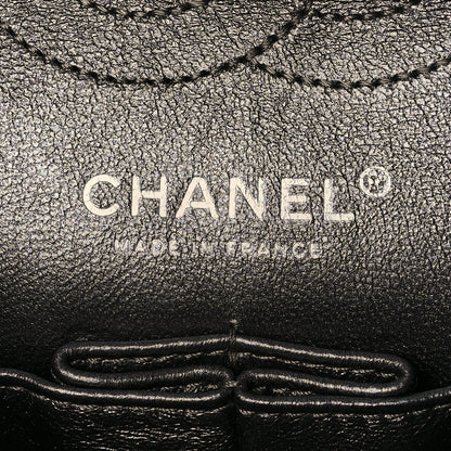 Chanel Metallic Aged Calfskin Quilted 2.55 Reissue 224 Flap Silver 6 of 10