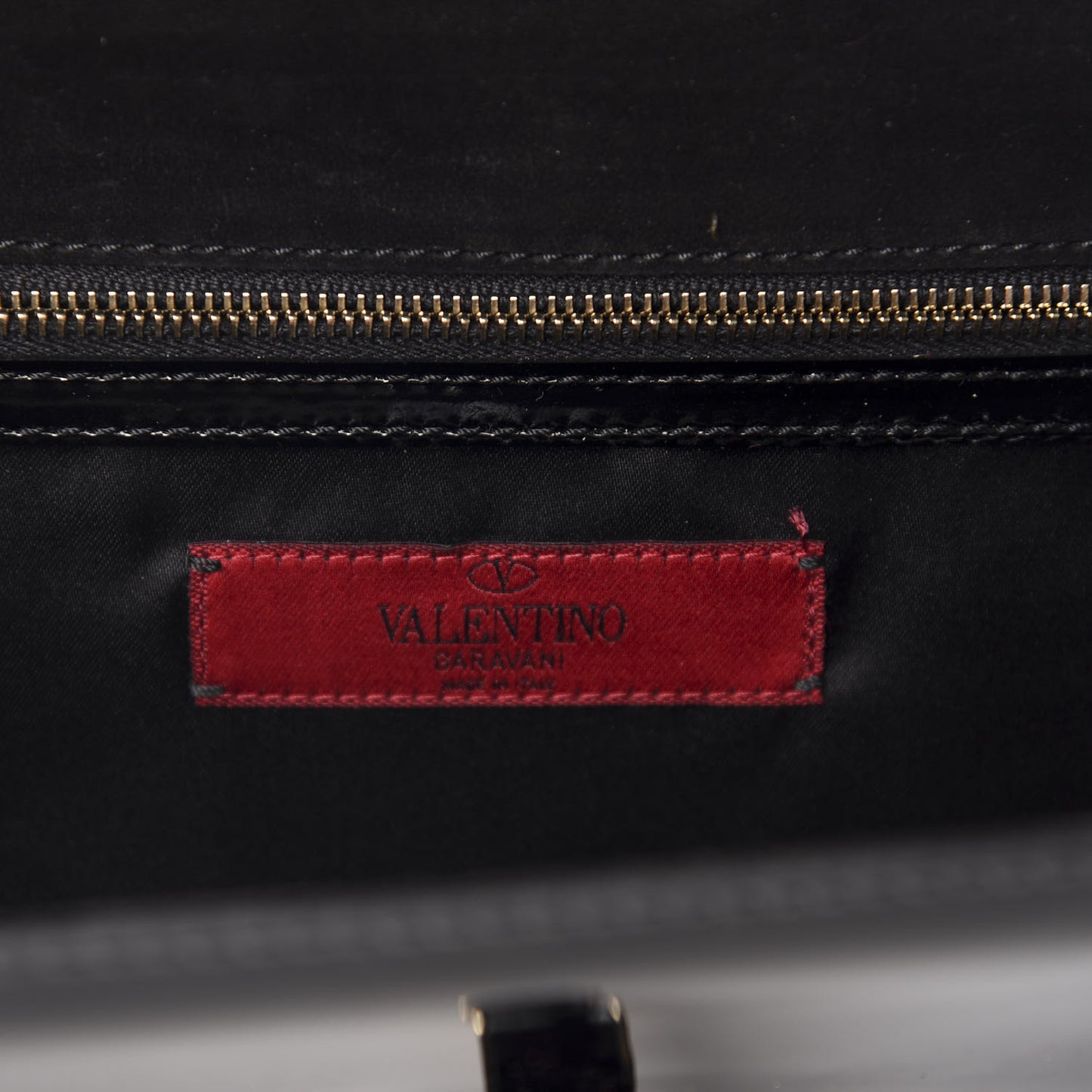 Patent Bow Convertible Clutch Black