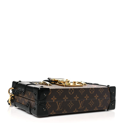 Louis Vuitton Monogram Petite Malle Black 4 of 11