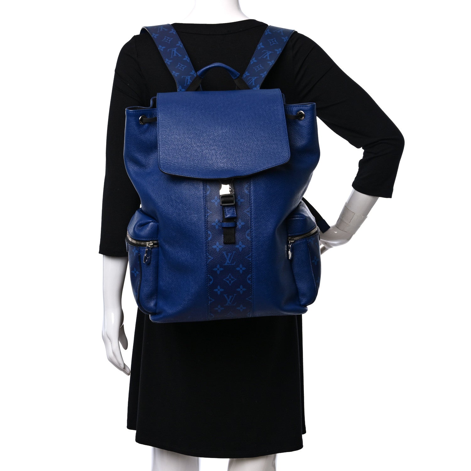 Louis Vuitton Taigarama Outdoor Backpack Cobalt 2 of 9