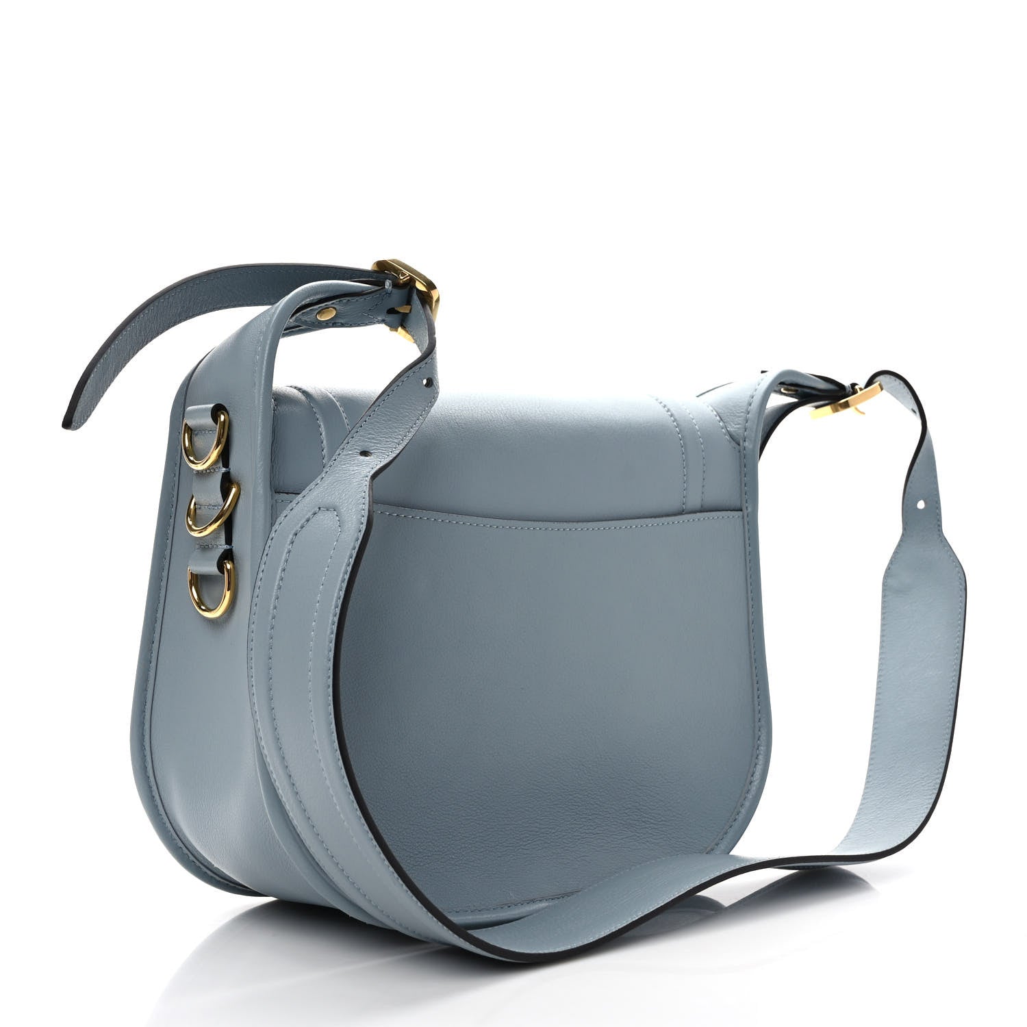 Mulberry Silky Calfskin Sadie Satchel Cloud 3 of 9