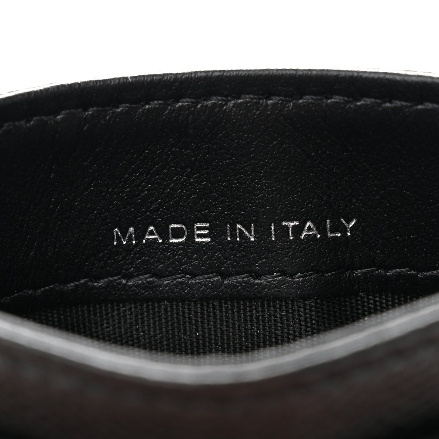 Caviar Quilted My Everything Card Holder Black