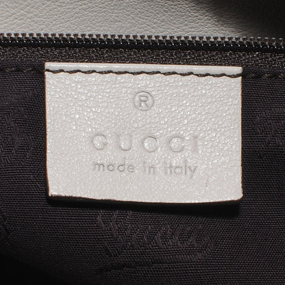 Gucci Guccissima New Ladies Web Large Hobo Off White 6 of 7