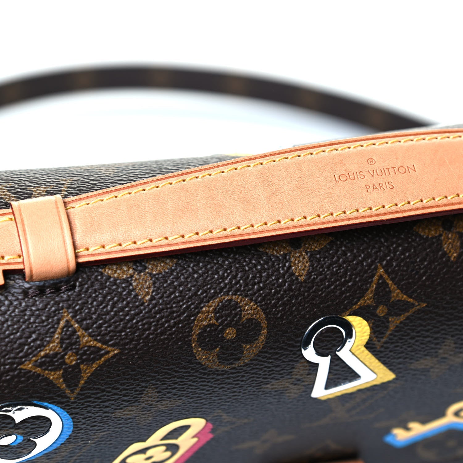Louis Vuitton Monogram Love Lock Pochette Metis 6 of 8