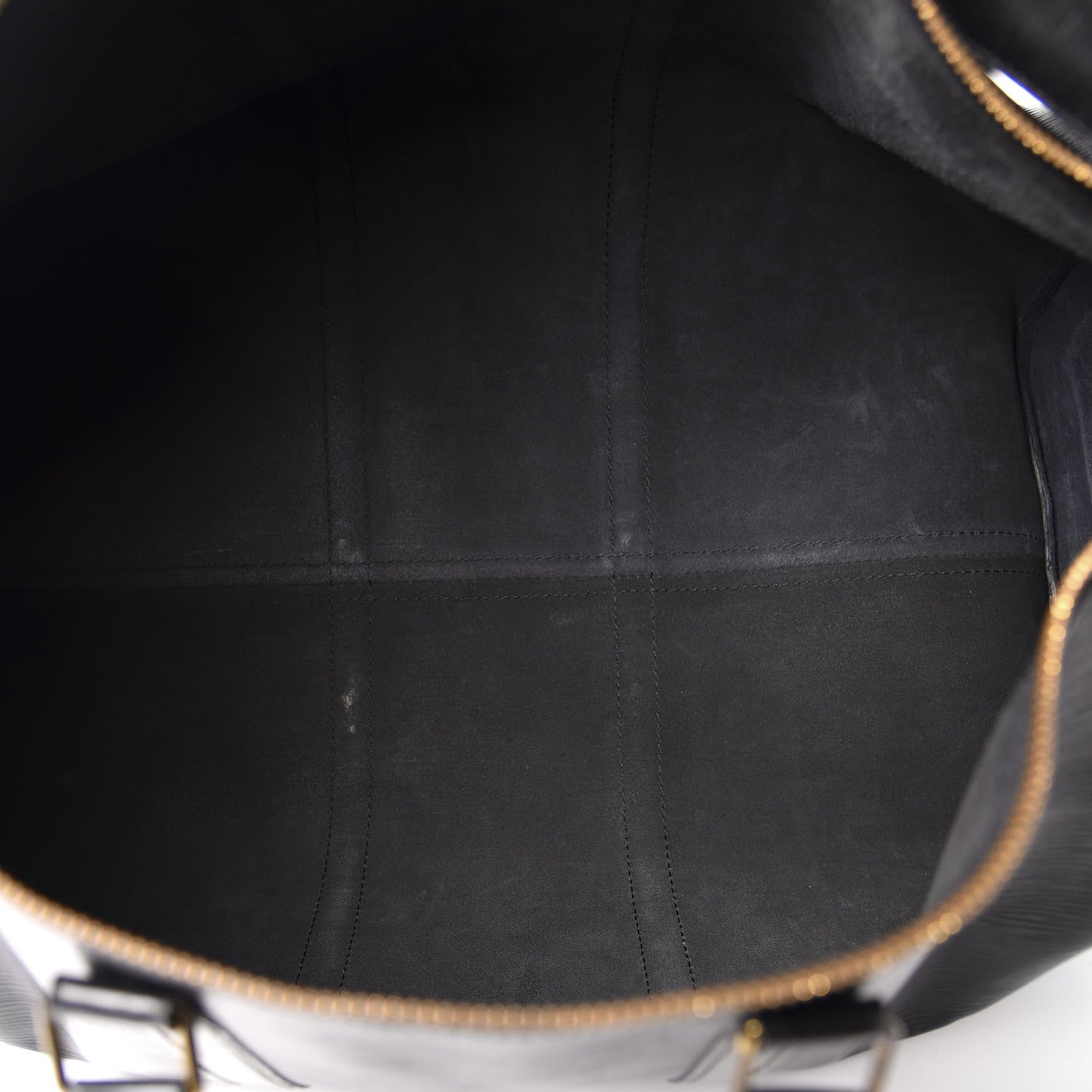 Louis Vuitton Epi Keepall 55 Black 4 of 15