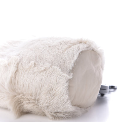 Chanel Rabbit Fur N°5 Frame Bag Beige 7 of 10