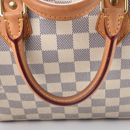 Louis Vuitton Damier Azur Speedy 25 17 of 21