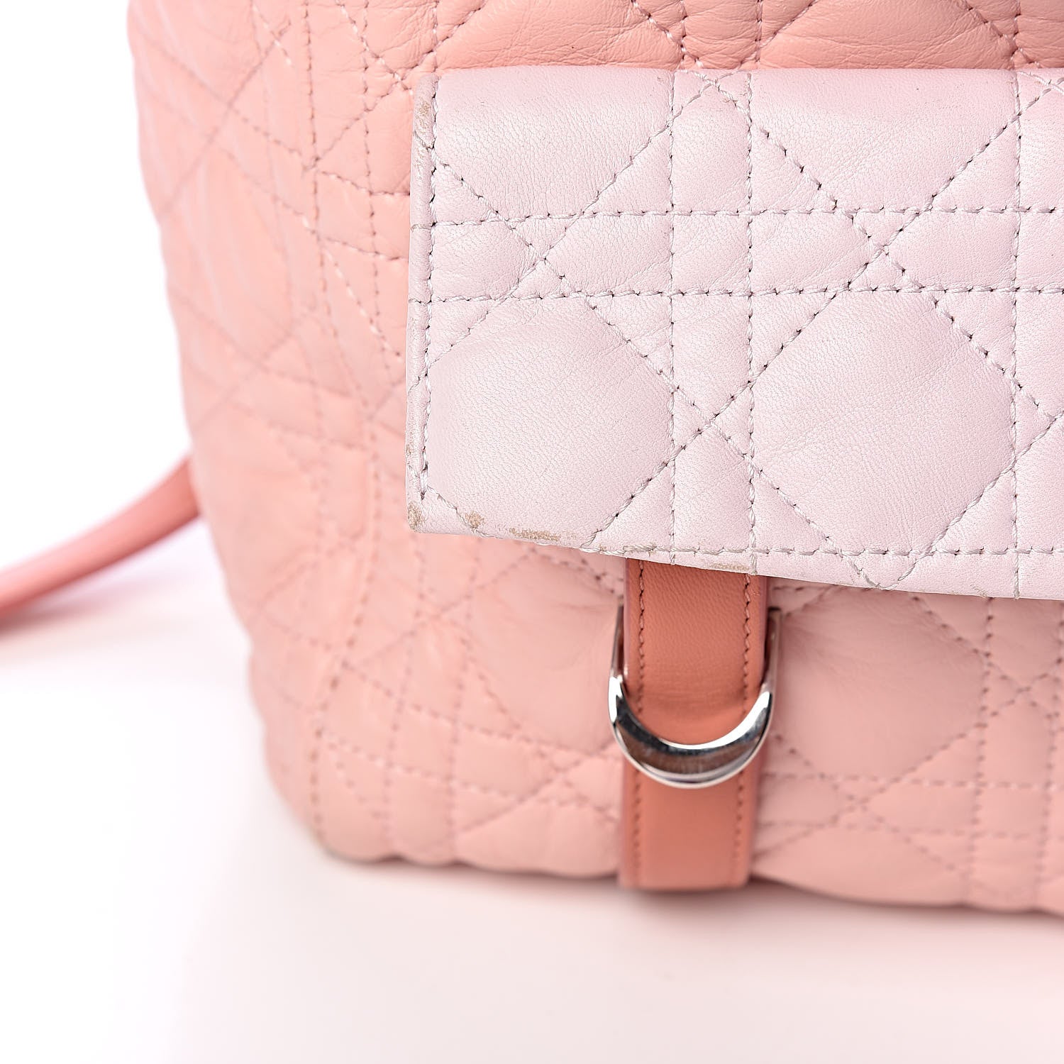 Christian Dior Lambskin Cannage Large Stardust Backpack Pink 17 of 19