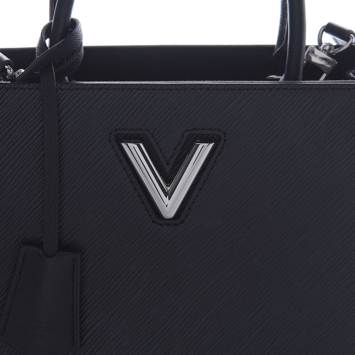 Louis Vuitton Epi Twist Tote Black 8 of 10