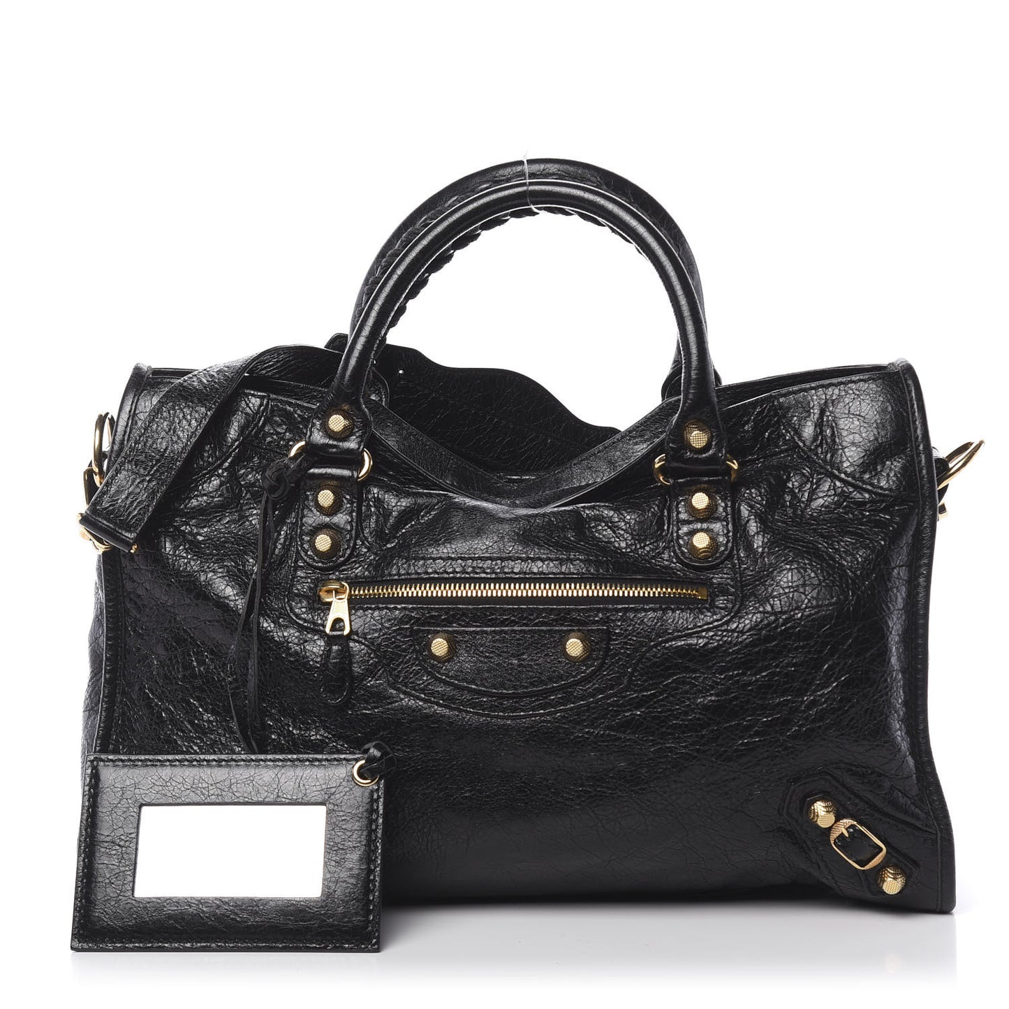 Agneau Giant 12 Gold Hardware City Black