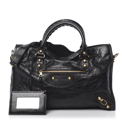 Balenciaga Agneau Giant 12 Gold Hardware City Black 1 of 11