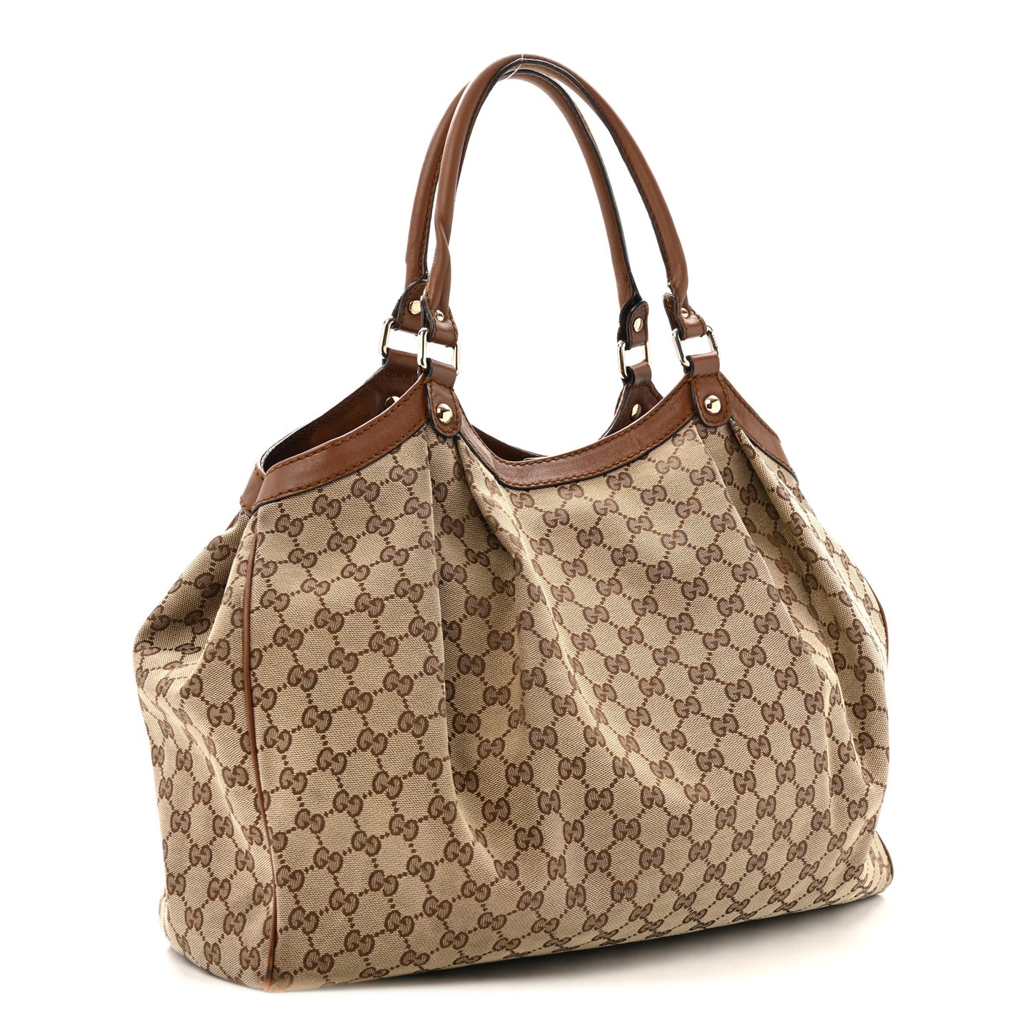 Monogram Large Sukey Tote Brown