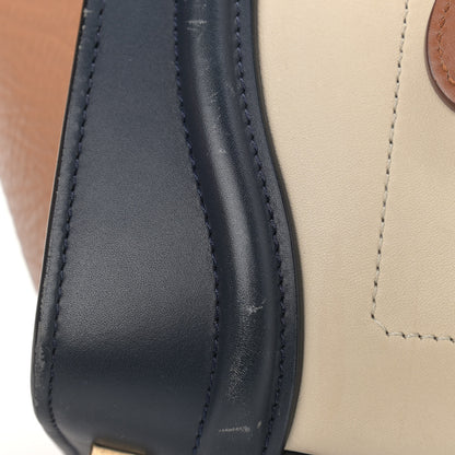 Celine Smooth Calfskin Bullhide Micro Tri-Color Luggage Brown 17 of 18